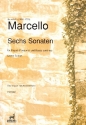 6 Sonaten op.1 fr Fagott (Posaune) und Bc Partitur und Stimmen (Bc ausgesetzt)