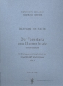 Der Feuertanz aus El amor brujo fr 4 Violoncelli Studienpartitur und Stimmen