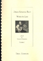 Works for Lute and 2 Arias with Lute Accompaniment  facsimile in 2 volumes