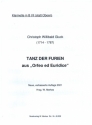 Tanz der Furien aus Orfeo ed Euridice fr Orchester Spielpartitur Klarinette 1/2