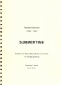 Summertime fr Violine und Streichorchester Partitur