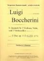 Quintett C-Dur Nr.9 op.11,3 G273 fr 2 Violinen, Viola und 2 Violoncelli Partitur und Stimmen