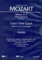 Messe C-Dur KV317 - Chorstimme Tenor  Playalong-CD