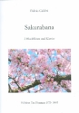 Sakurabana fr 2 Blockflten (AT) und Klavier Partitur und Stimmen