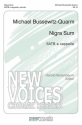 Nigra Sum for mixed chorus a cappella score