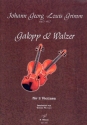 Galopp & Walzer fr 2 Violinen Partitur und Stimme
