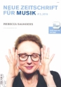 Neue Zeitschrift fr Musik 2/2019 Rebecca Saunders