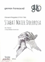 Stabat mater dolorosa fr 4 Hrner Partitur und Stimmen