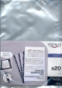 Klarsichth�lle Sonate f�r Chormappe Adagio oben offen (Set mit 20 Stk)