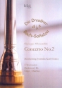 Concerto no.2 fr 3 Trompeten und Orgel (Klavier) (Pauken ad lib) Partitur und Stimmen