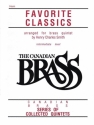 Favorite Classics for 2 trumpets, horn in F, trombone and tuba horn