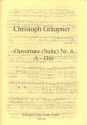 Ouverture A-Dur Nr.6 fr Streichorchester Partitur und Stimmen (2-2-2-2)