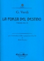 La forza el destino - Vorspiel zu Akt 3 fr Klarinette und Streichquartett Partitur und Stimmen