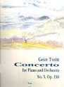 Concerto no.5 op.156 for piano and orchestra score