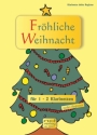 Frhliche Weihnacht fr 1-2 Klarinetten (tiefes Register) (mit Texten und Akkorden) Spielpartitur