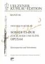 Sonate Es-Dur op.64 fr Flte und Klavier