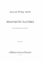 Moments lucides - Resonanzen fr Orchester Studienpartitur Din A4