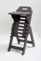 Musikerstuhl Tidlos Valchromat anthrazit Sitzfl�che h�henverstellbar von 27 - 64 cm