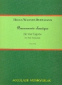 Bassonnerie classique fr 4 Fagotte Partitur und Stimmen