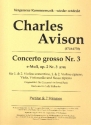 Concerto grosso e-Moll op.2,3 fr 2 Violinen solo, 2 Violinen, Viola, Violoncello und Bc Partitur und Stimmen (Bc nicht ausgesetzt)