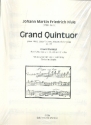 Grand Quintuor op.27 fr Flte, 2 Violinen, Viola und Violoncello Stimmen