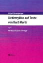 Liederzyklus op.9 fr Mezzosopran und Orgel Partitur