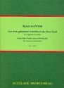 Aus dem geheimen Notenbuch des Peer Gynt fr Fagottensemble Partitur und Stimmen