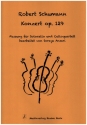 Konzert op.129 fr Violoncello und Violoncelloquartett Partitur und Stimmen