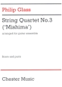 String Quartet no.3 ('Mishima') for guitar ensemble score and parts