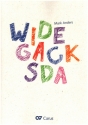 Widegacksda fr 1-3 stg. Kinderchor und Klavier Partitur
