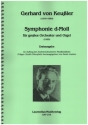 Symphonie d-Moll fr Orchester und Orgel Partitur