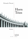 Horn Trios f�r 3 H�rner Partitur und Stimmen