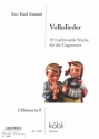 Volkslieder f�r 2 H�rner (+Text) Spielpartitur
