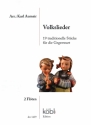 Volkslieder f�r 2 Fl�ten (+Text) Spielpartitur