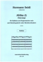 Afrika (I) - Okavango fr Kalimba, Regenmacher und Streichquartett (Streichorchester) Partitur