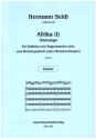 Afrika (I) - Okavango fr Kalimba, Regenmacher und Streichquartett (Streichorchester) Partitur