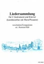 Liedersammlung f�r C-Instrument und Klavier (kombinierbar mit Horn/Posaune) Partitur und Stimmen
