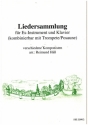 Liedersammlung f�r Es-Instrument und Klavier (kombinierbar mit Trompete/Posaune) Partitur und Stimmen