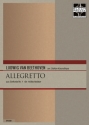 Allegretto aus Sinfonie Nr. 7 fr 4 Trompeten, Horn, 4 Posaunen und Tuba Partitur und Stimmen