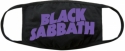 Black Sabbath Wavy Logo Face Covering  Gesichtsmaske