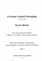 Kyrie Eleison fr 4 Singstimmen, 2 Oboen, 2 Violinen, Viola, Fagott und Bc Violine 2