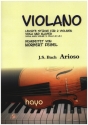 Arioso fr 2 Violinen, Viola und Klavier (Va auch Vl3, Vc ad lib.) Partitur und Stimmen