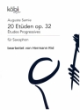 20 Et�den op.32 f�r Saxophon