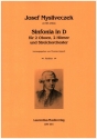 Sinfonia in D fr 2 Oboen, 2 Hrner und Streichorchester Partitur