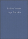 Pauline Viardot singt Puschkin fr Gesang und Klavier (fr/ru) Leineneinband mit Silberprgung