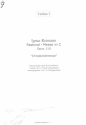 Pastoral-Messe in C op.110 'Christkindlmesse' fr Soli, gem Chor und Orchester Streicherset