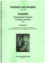 Australia - Symphonische Phantasie fr groes Orchester Partitur