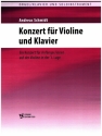 Konzert fr Violine und Klavier