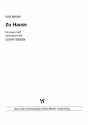 Zu Hause fr gem Chor und Klavier Partitur