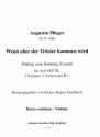 Wenn aber der Trster kommen wird fr 5 Singstimmen (SSTTB), 2 Violinen, 2 Violen und Bc Bc / Violone